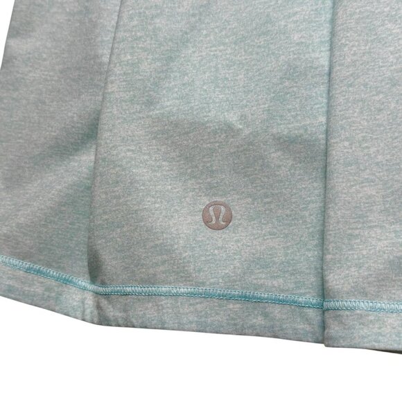 Lululemon Pace Rival Mid-Rise Skirt Tall *Heather Lux Multi Icing Blue - Picture 9 of 12